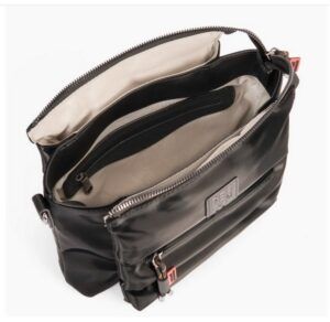 Bolso bandolera acolchado PEPE MOLL negro