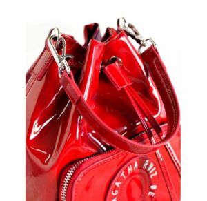 Bolso bombonera charol Agatha Ruiz de la Prada rojo