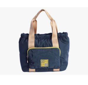 Bolso de mano AMICHI Marbella de nylon con cremallera