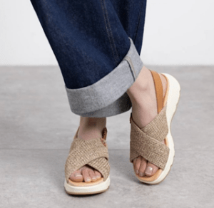 Sandalias confort de pala cruzada CARMELA 16236303