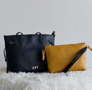 Shopper reversible Agatha Ruiz de la Prada azul marino