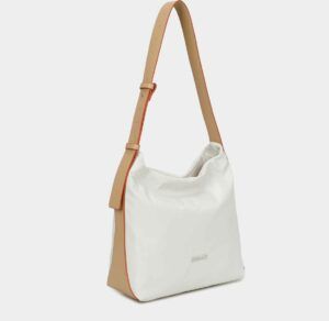 Bolso de hombro Binnari modelo Pisuerga color off