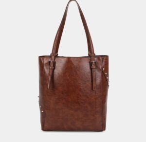 Bolso dos asas BINNARI Freeda color cuero