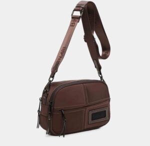 Bolso bandolera BINNARI Alina color marrón