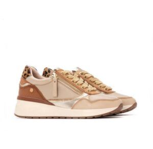 Zapatilla de mujer plano Carmela 16244201 beige